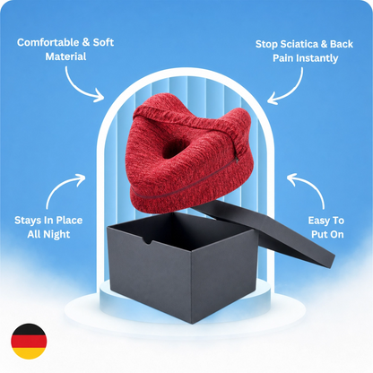 Heart-shaped Memory Foam Leg Pillow Contour Legacy Leg Pillow